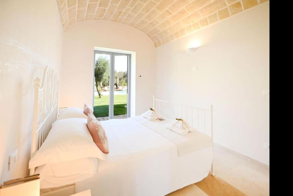 New Trulli Eden 101 With Private Pool And Jacuzzi Vila San Michele Salentino Exterior foto