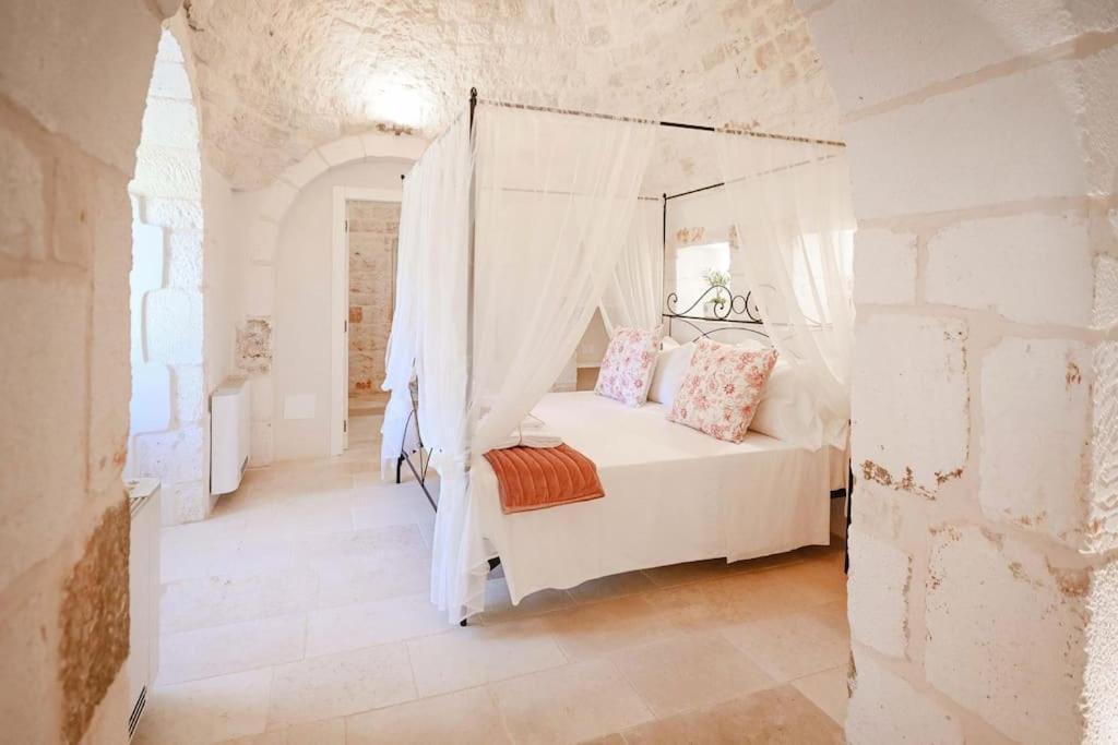 New Trulli Eden 101 With Private Pool And Jacuzzi Vila San Michele Salentino Exterior foto