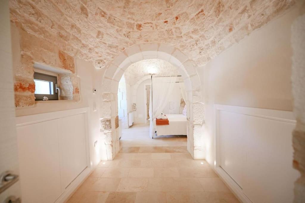 New Trulli Eden 101 With Private Pool And Jacuzzi Vila San Michele Salentino Exterior foto