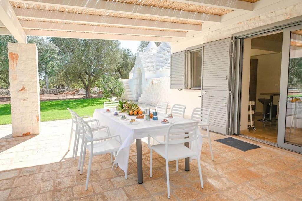 New Trulli Eden 101 With Private Pool And Jacuzzi Vila San Michele Salentino Exterior foto