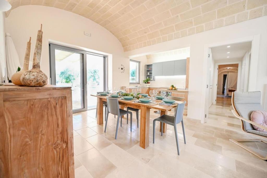 New Trulli Eden 101 With Private Pool And Jacuzzi Vila San Michele Salentino Exterior foto