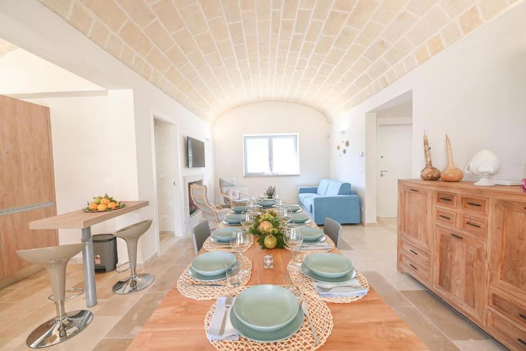 New Trulli Eden 101 With Private Pool And Jacuzzi Vila San Michele Salentino Exterior foto